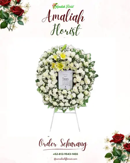 Krans Bunga Duka Pegasing